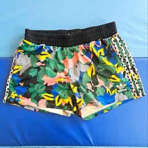 Adidas Originals X Her Studio London Tropical Floral Shorts Medium Pockets